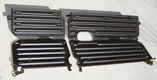 Dodge ram 1500 - 3500 rear seat fold out trays