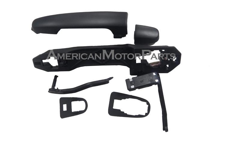 Depo driver side replacement primed black outside-rear door handle toyota lexus
