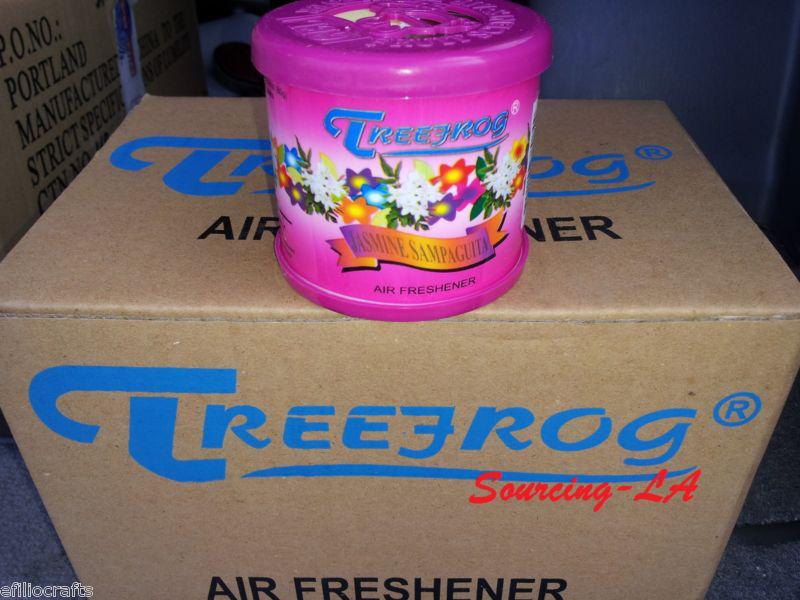 New long lasting scent tree frog car air freshener jasmine (12 pcs)