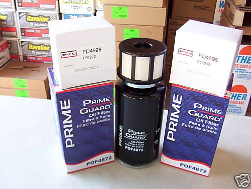 1999-2003 7.3 powerstroke prime guard filter package