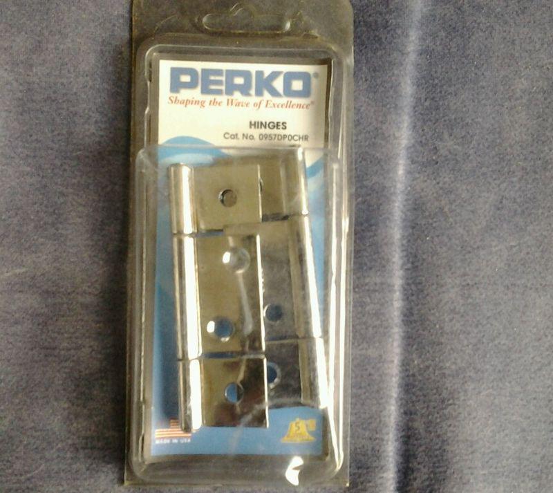 New perko, non-mortised hinges, 0957dp0chr 