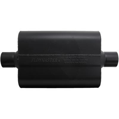 Flowmaster muffler super 44 series 2 1/2" inlet/2 1/2" outlet steel black 942545