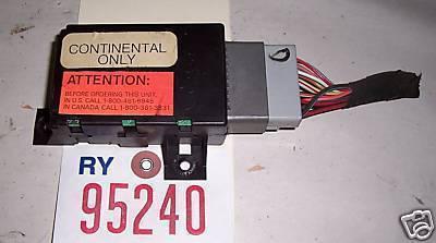 Lincoln 94 continental lamp outage module/relay 1994