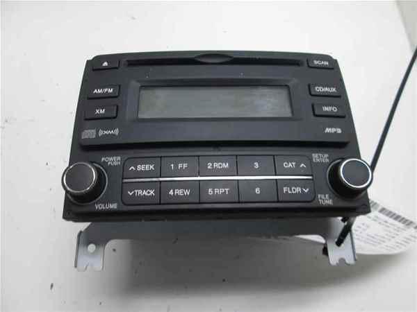 2007-2010 hyundai elantra cd mp3 player sat radio oem