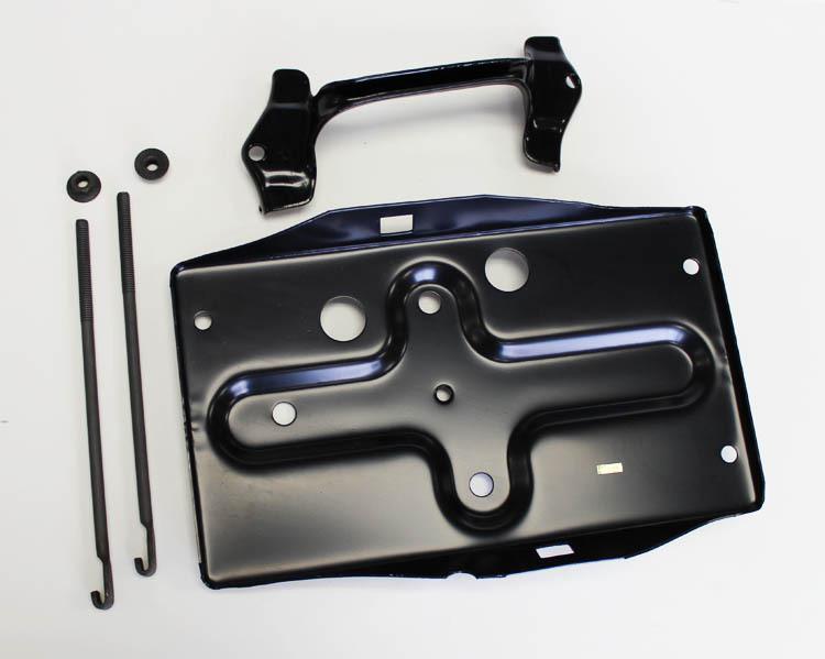 New 1966-1977 ford bronco battery tray, hold down, mounting kit 