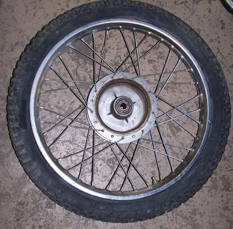 Rear wheel  ts90 suzuki gs ts 90 11/1971 