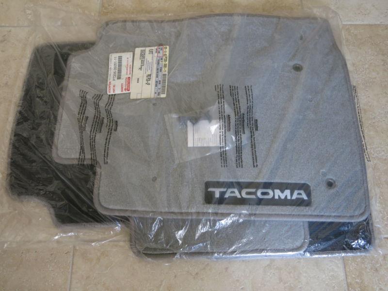 Toyota tacoma access cab floor mats oem 2005 2006 2007 2008 2009 2010 2011