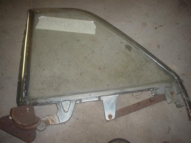 1962 63 64  impala convertible driver quarter window and mount with regulator