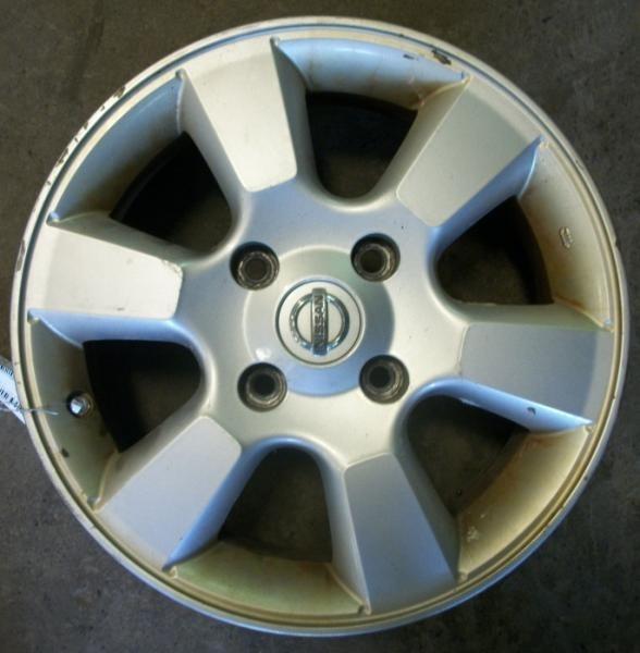 Wheel 2007-2011 nissan versa 15x5-1/2 alloy 1185795