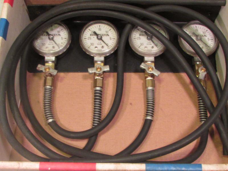 Older hondaline vacuum gauge kit for carburetor