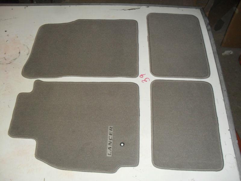 New floor mats mitsubish lancer 02 03 04 05 06 07 tan beige