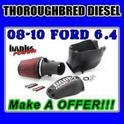Banks power cold air intake 2008-2010 ford powerstroke 6.4l 6.4 cai 42185