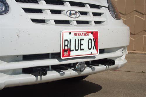 Blue ox bx2316 base plate f/hyundai accent 03-05