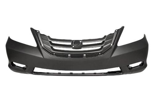 Replace ho1000257v - 2010 honda odyssey front bumper cover factory oe style