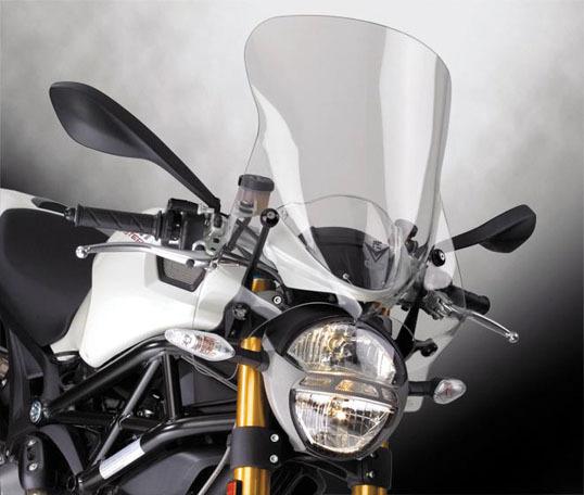 National cycle v-stream windshield clear for ducati multistrada