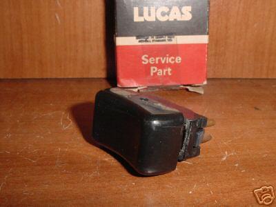 Nos lucas rear window wiper switch lotus elite 1975-79