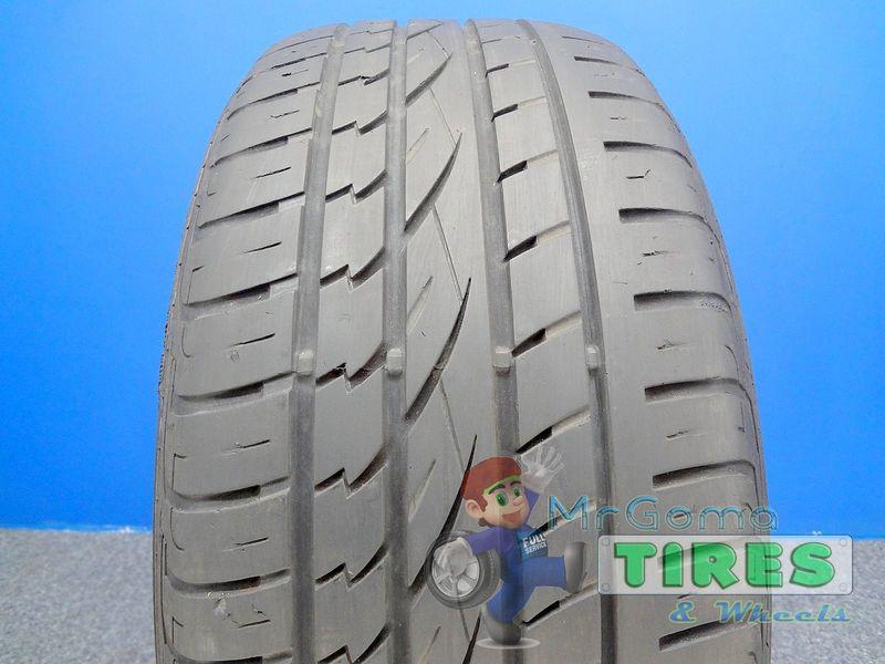 1 continental contact uhp ssr 255/50/19 used tire bmw x6 x5 25550r19 2555019 rft