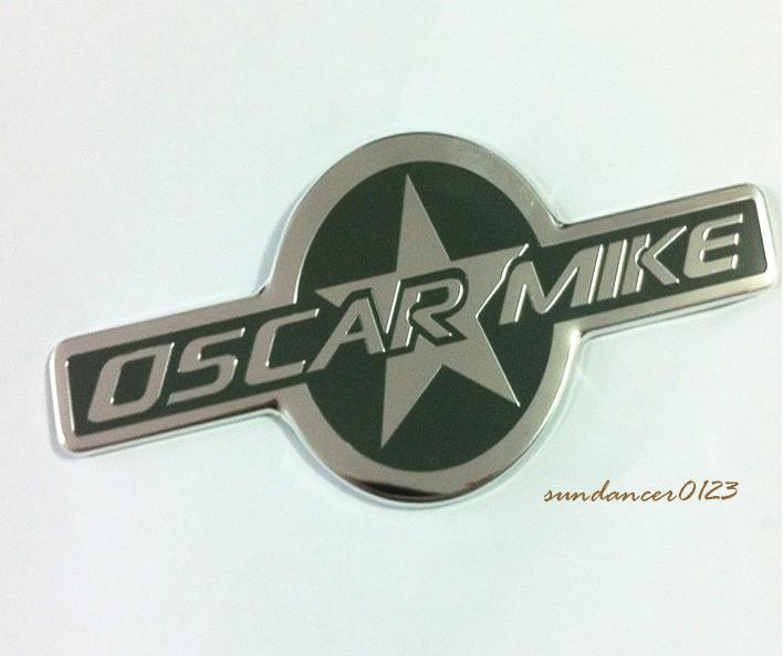 For jeep wrangler oscar mike special logo emblem badge decal sticker r84