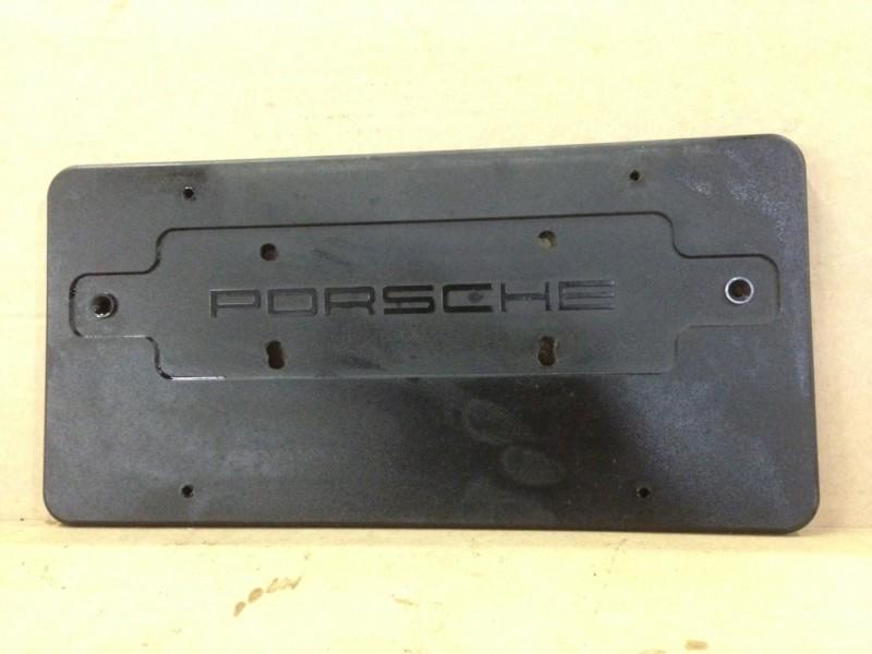 Porsche 996 licenses plate bracket mount 911 986 boxster oem