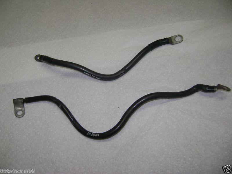 Buell m2 cyclone battery cables  1999  98-02