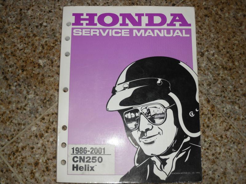 Honda helix service manual