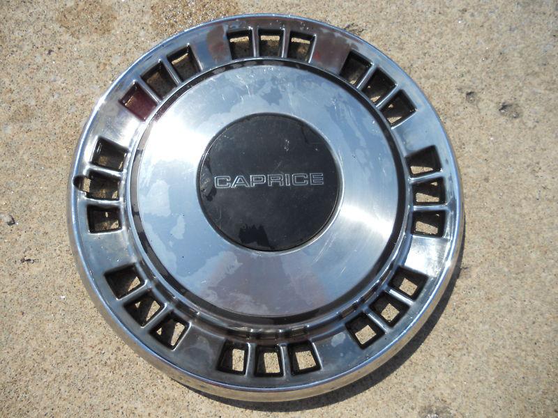 1980 1985 chevrolet caprice impala hubcap wheel cover 15" factory oem 3126a nice