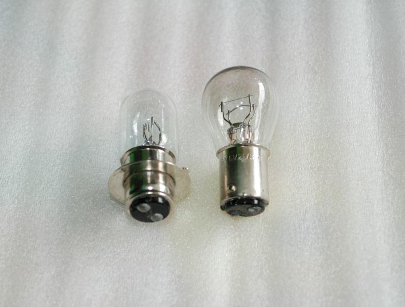 Bulbs headlight and taillight  6v  for honda c50 c70