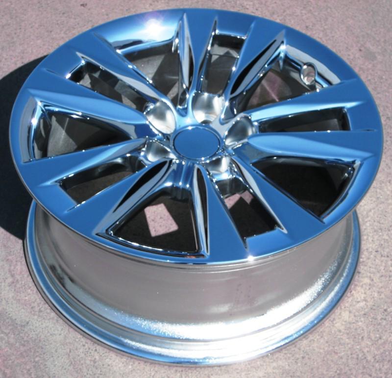Set of 4 new 2013 18" factory lexus ls460 ls600hl chrome oem wheels rims 74283