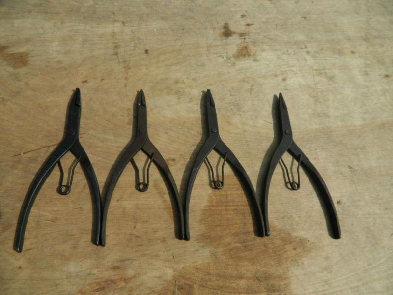 Set of 4 snap on tools ring pliers: srp1a, srp2,srp2, srp3 free shipping
