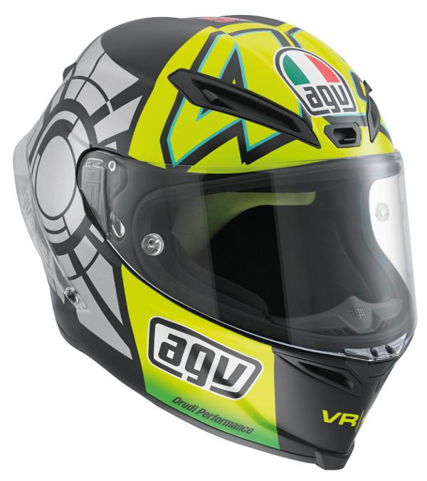 Agv corsa winter test 2012 - limited edition valentino rossi motorcycle helmet 