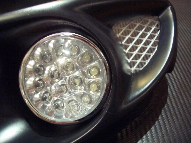 Mazda 6 mazda6 clear lens white led drl fog light lamp kit sport version bumper 