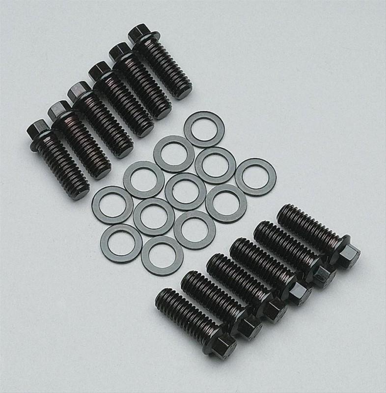 Arp 100-1209 chromoly header bolt kits 3/8" -16 black 5/16" wrench -