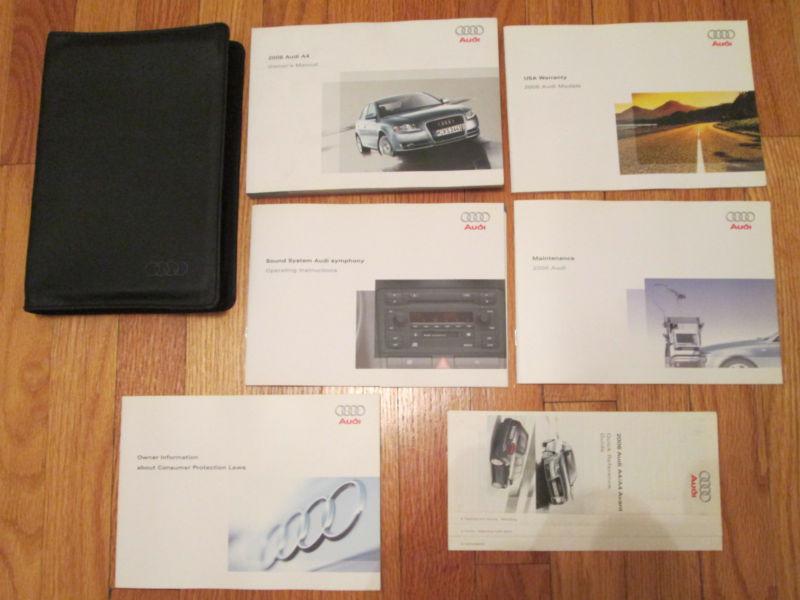 2007 07 audi q7 owners manual set w/ navigation guide mmi 3.2 4.2 fast shipping