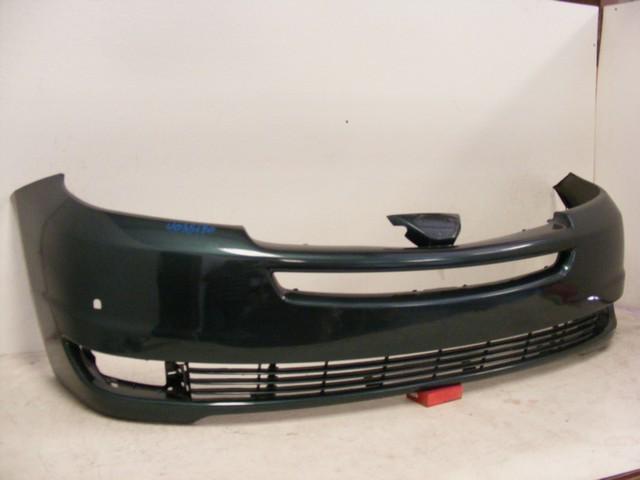 Toyota sienna front bumper with sensor holes oem 06 10