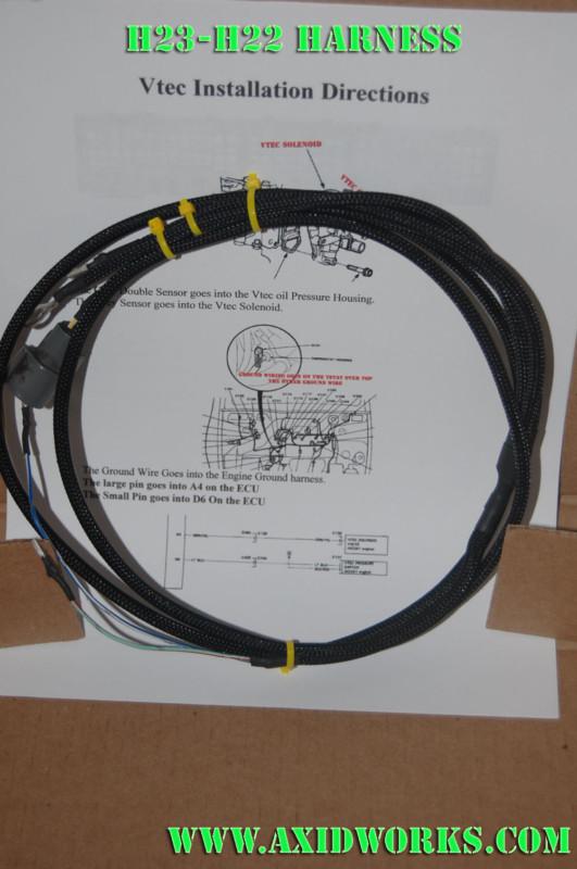 H23- h22 vtec wiring sub-harness