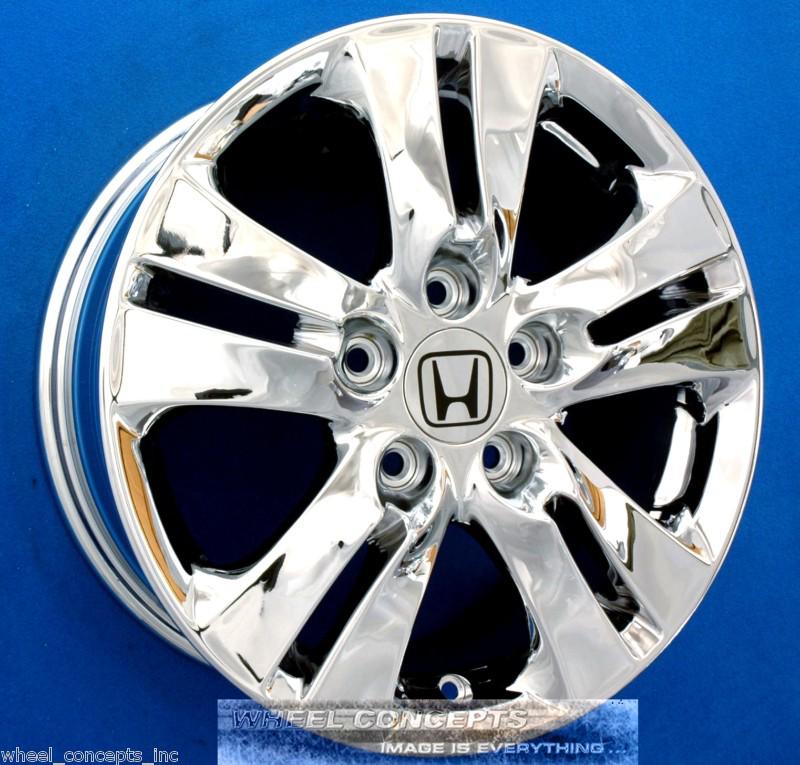 Honda accord sedan 16 inch chrome wheel exchange new oem 16" rims