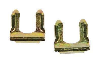 Heidts lf-013 retaining clip brake line steel gold iridited each