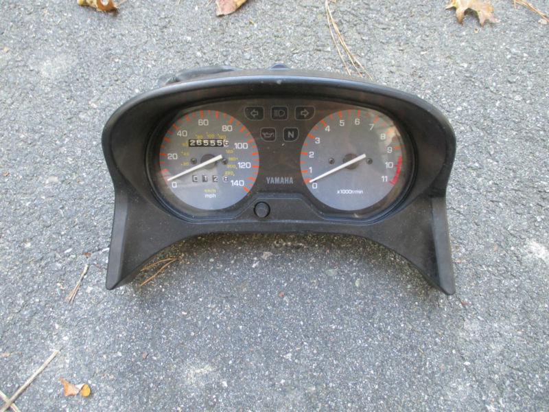 Yamaha xj600s uk instrument cluster gauges 1997 speedometer tachometer