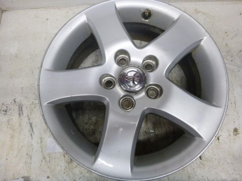02 - 06 toyota camry wheel 16x6-1/2 alloy 5 spoke b condition light marks 