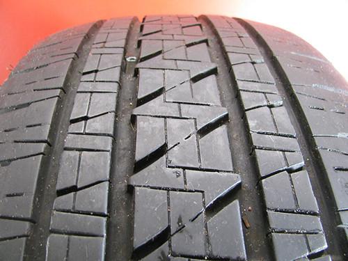 (1) bridgestone dueler h/l alenza used tire 255/55/20 85% all season