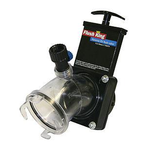 Flush king holding tank reverse flusher for rv's, campers. fast free shipping