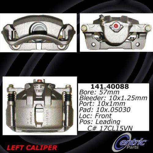 Centric 141.40088 front brake caliper-premium semi-loaded caliper
