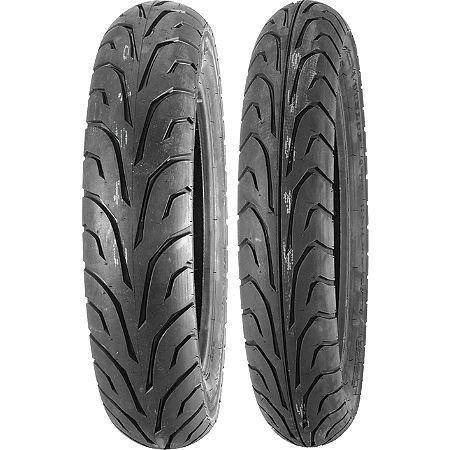 New tires tire set honda cbx dunlop gt501 100/90/19 front & 120/90/18 rear