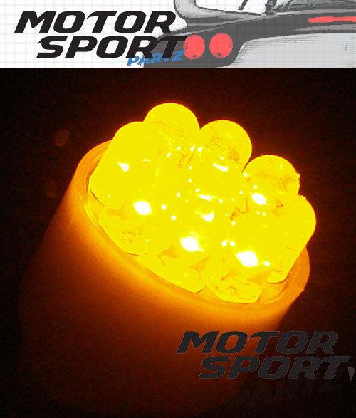 T20 wedge 7440 super yellow 9 led light bulb 7440a 992