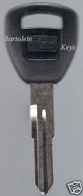Transponder key blank fits 2000 00 01 02 03 04 05 06 honda insight hybrid
