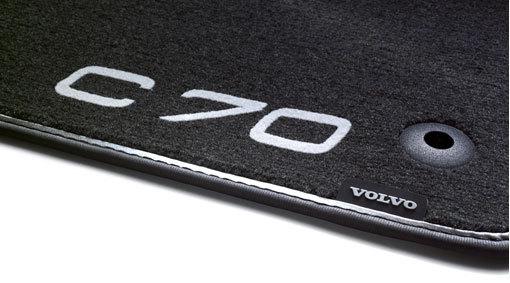 Genuine volvo c-70 2006-2013 flat sport carpet floor mats  oe oem
