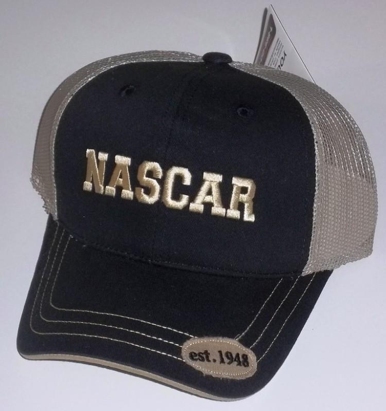 Brand new 2 tone with patch brown nascar established 1948 racing hat cap!