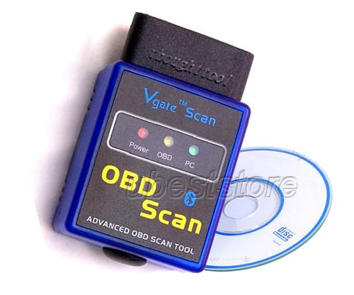 V1.5 elm327 wireless bluetooth obdii obd2 interface auto diagnostic car scanner 