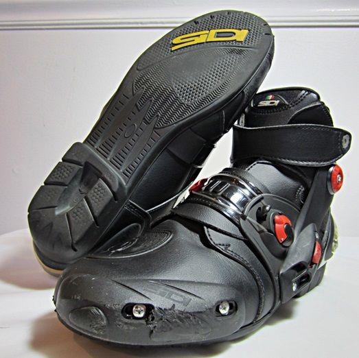 Sidi  streetburner motorcycle boots mens size 11.5