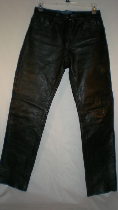 X element by u.s.a. leather five pocket motorcycle leather pants euc size 10